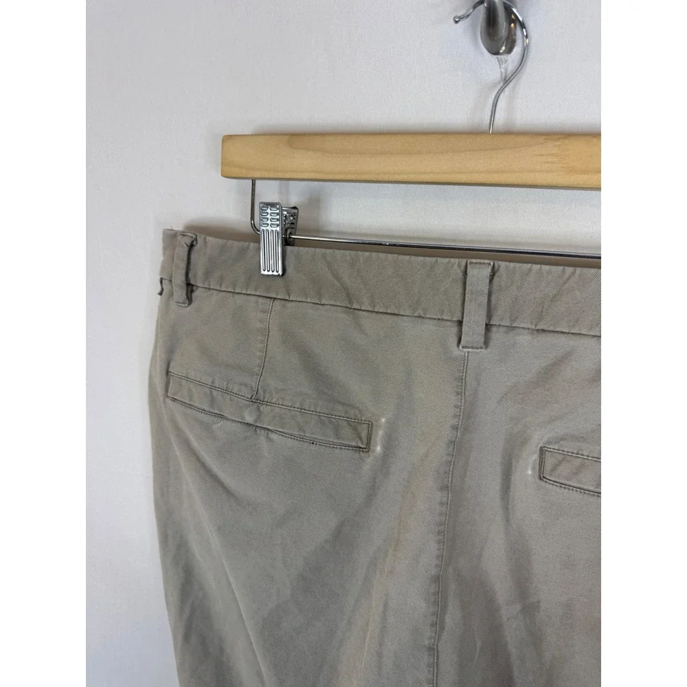 Lululemon Commission Pant Classic Tan Khaki Mens 38X30 Tapered Chino Trouser